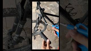 Easy Tips for Removing Bike Handle Grips HandleGripRemoval BicycleRepair GripRemoval LifeHack [upl. by Roon]