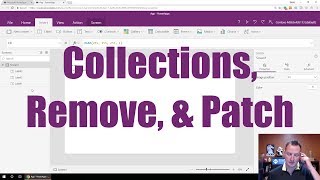 Working with a PowerApps Collection  Check Description for new version [upl. by Adniram]