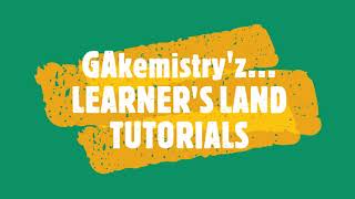 GAKemistry chemical kinetics [upl. by Ecinrahs]