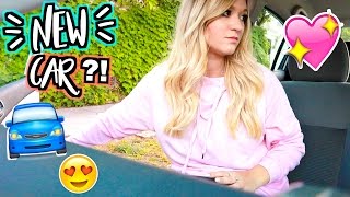 BUYING A NEW CAR SOON AlishaMarieVlogs [upl. by Aurie]