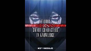 Fyodor Dostoevsky vs Smart Characters in Knowledge  Bungo Stray Dogs edit  anime manga bsd fyp [upl. by Zenger425]