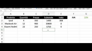 GUIDA EXCEL 2121  Riferimenti assoluti e relativi in Excel [upl. by Wojcik]