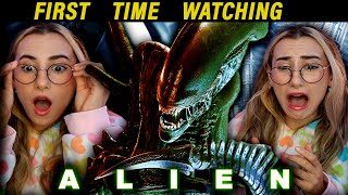 ALIEN 1979  MOVIE REACTION  FIRST TIME WATCHING  COMMENTARY [upl. by Furlong343]