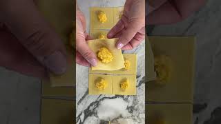 TORTELLONI DI ZUCCA 🎃 😍 zucca pastafresca autunno [upl. by Initof]