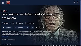 Isaac Asimov neobično svjedočanstvo oca robota [upl. by Retep912]