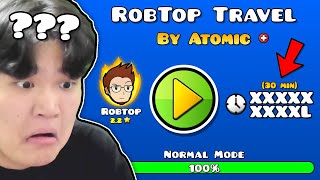 DORAMI vs ROBTOP TRAVEL🔥 30 MINUTES CHALLENGE  Geometry Dash [upl. by Olnek]