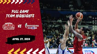 Brgy Ginebra San Miguel vs Converge FiberXers  April 27 2024  Full Game Highlights [upl. by Sara]