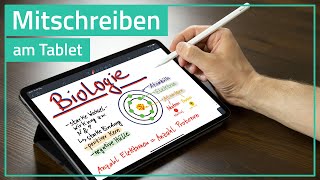 iPad für Schule amp Studium papierlos mitschreiben [upl. by Zanze626]