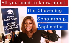 CHEVENING SCHOLARSHIP APPLICATION PROCESS ALL YOU NEED TO KNOW  STEP BY STEP [upl. by Amuh]