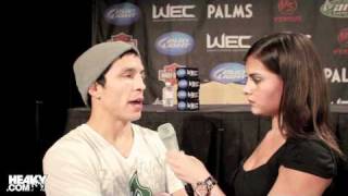 Joseph Benavidez  WEC 52 PostFight Interview [upl. by Blackman]