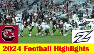 Akron vs South Carolina Football Game Highlights 9 21 2024 [upl. by Dniren]