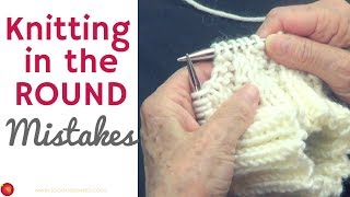 Knitting in the Round Mistakes  Round [upl. by Salisbury849]