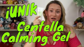 iUNIK Skincare Centella Calming Facial Gel Cream Review amp How to Use [upl. by Burner]