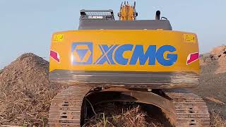 excavator XCMG15iK Lc breaking work time video [upl. by Joseito314]