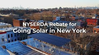 NYSERDA Solar rebates and ConEd Residential incentives  57 [upl. by Adeirf]