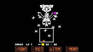 Unitale Hypnotale Muffet戦Undertale fangame [upl. by Ttekcirc]