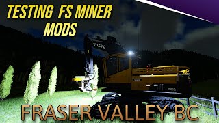 FVBC PLANTING TESTING out FSMINER MODS [upl. by Mcquade]