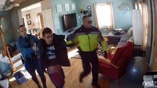 Homeowner Catches Robbers Breaking Into Home On Live Video [upl. by Eiveneg]