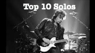 Bon Jovi Top 10 Richie Sambora Guitar Solos [upl. by Helaine605]