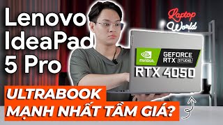 TEST GAME BENCHMARK Lenovo IdeaPad 5 Pro 2023  Laptop Ultrabook MẠNH như Gaming  LaptopWorld [upl. by Redan]