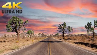 Relaxing Arizona Desert Sunset Drive 4K [upl. by Oribelle]