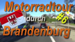 Motorradtour durch Brandenburg 6 Potsdam  Kloster Lehnin [upl. by Nyasuh29]