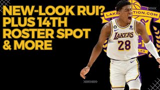 Lakers Open Roster Spot Projecting Rui Hachimura amp More [upl. by Amiarom]