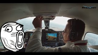 Engine failure  Training  Tecnam P2006T [upl. by Unam]