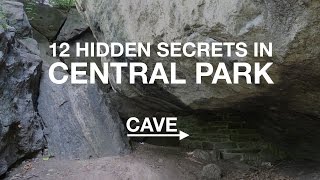 12 HIDDEN SECRETS in Central Park  New York City [upl. by Eibrik]