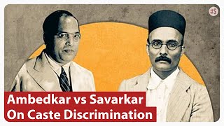 Dr BR Ambedkar amp Savarkars Debate On Caste Discrimination Summarised By Kushal Mehra [upl. by Esorbma]