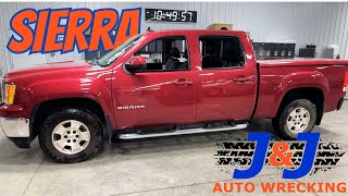 2011 GMC Sierra 1500 SLT Part Out J amp J Auto Wrecking Test Video Stock  RBGM272 [upl. by Maggee979]