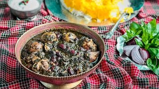 Delicious Ghormeh Sabzi Recipe Authentic Iranian Comfort Food قرمه سبزي [upl. by Lipkin825]