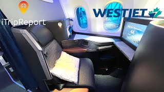 Westjet 7879 Transatlantic Business Class Trip Report [upl. by Vigen]