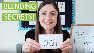 5 Secrets for Teaching Beginning Readers to Blend Sounds [upl. by Imoen134]