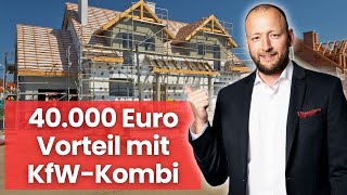 Neubau mit KfWKombination KfW 300 baufinanzierung [upl. by Ahtanoj]