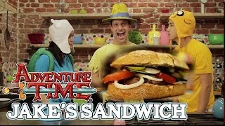 How to make JAKES PERFECT SANDWICH from Adventure Time Feast of Fiction S3 E13  Feast of Fiction [upl. by Job]