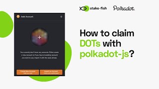 How to claim your DOTs using polkadotjs [upl. by Miof Mela688]