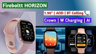 FireBoltt Horizon Smartwatch  Fire Boltt Curved Smartwatch 🔥  Firebolt Horizon Bt Calling 📞 [upl. by Atselec]