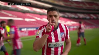 Luis Suarez All Goals for Atletico Madrid [upl. by Keriann]