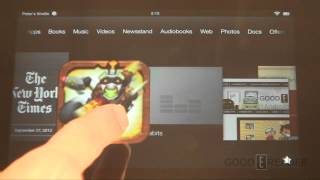 Amazon Kindle Fire HD 7  Reading Experience [upl. by Cartan]