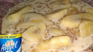 Gawing mas masarap ang Saging Samahan pa ng Sago at gatas II mas magustuhan ng mga bata ❣️ [upl. by Raphael]