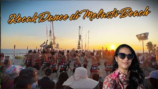 Kecak Dance di Pantai Melasti Bali [upl. by Ameehs]