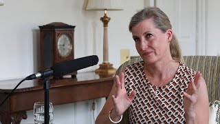 Sophie Countess of Wessex weeps in interview while remembering Duke of Edinburgh [upl. by Einapets]