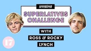 Ross amp Rocky Lynch Play the Ultimate Superlative Challenge  Seventeen [upl. by Oiliduab]