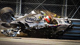 20 Worst F1 Crashes EVER [upl. by Krystyna]