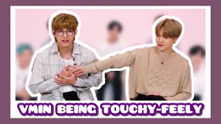 VMIN Being Touchyfeely  BTS Jimin and Taehyung [upl. by Louth]