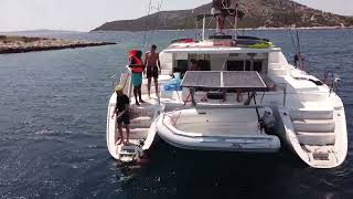 Sailing Cruise Croatia 2024 1  catamaran croatia sailing wind ocean sea sailor boat yacht [upl. by Avehsile]