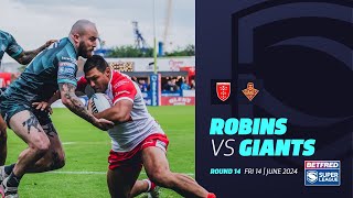 Highlights  Hull KR v Huddersfield Giants  2024 Betfred Super League Round 14 [upl. by Selene]