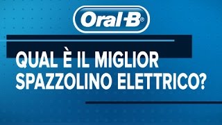 I benefici e le caratteristiche dello spazzolino elettrico OralB [upl. by Kirwin]