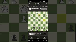 Cold  Static X  wins 60secondchess metalchess blackopening staticx chess shorts metalchess [upl. by Yenetruoc]